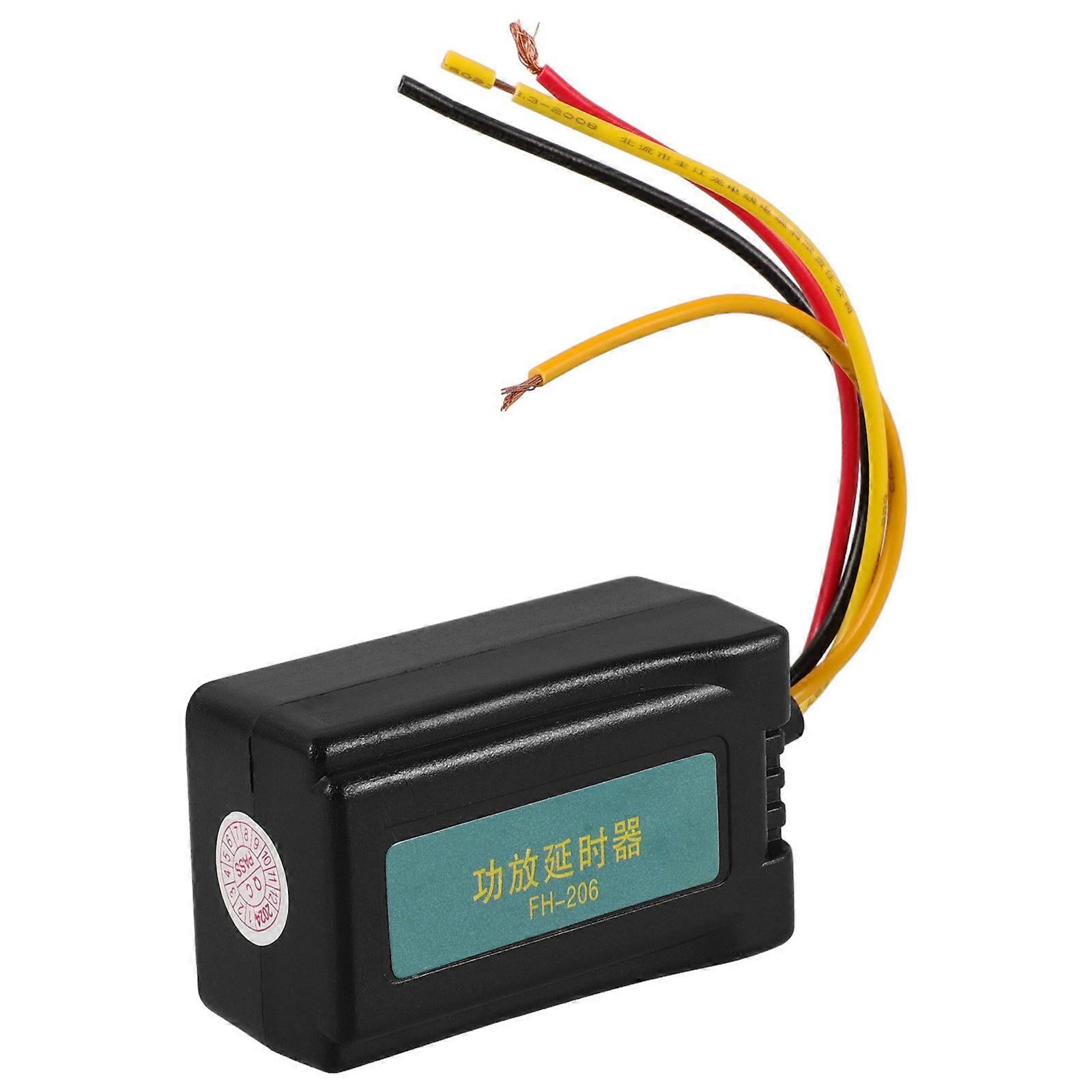 2pcs Timer Relay Speaker Delay Controller Module Electric Timer Switch