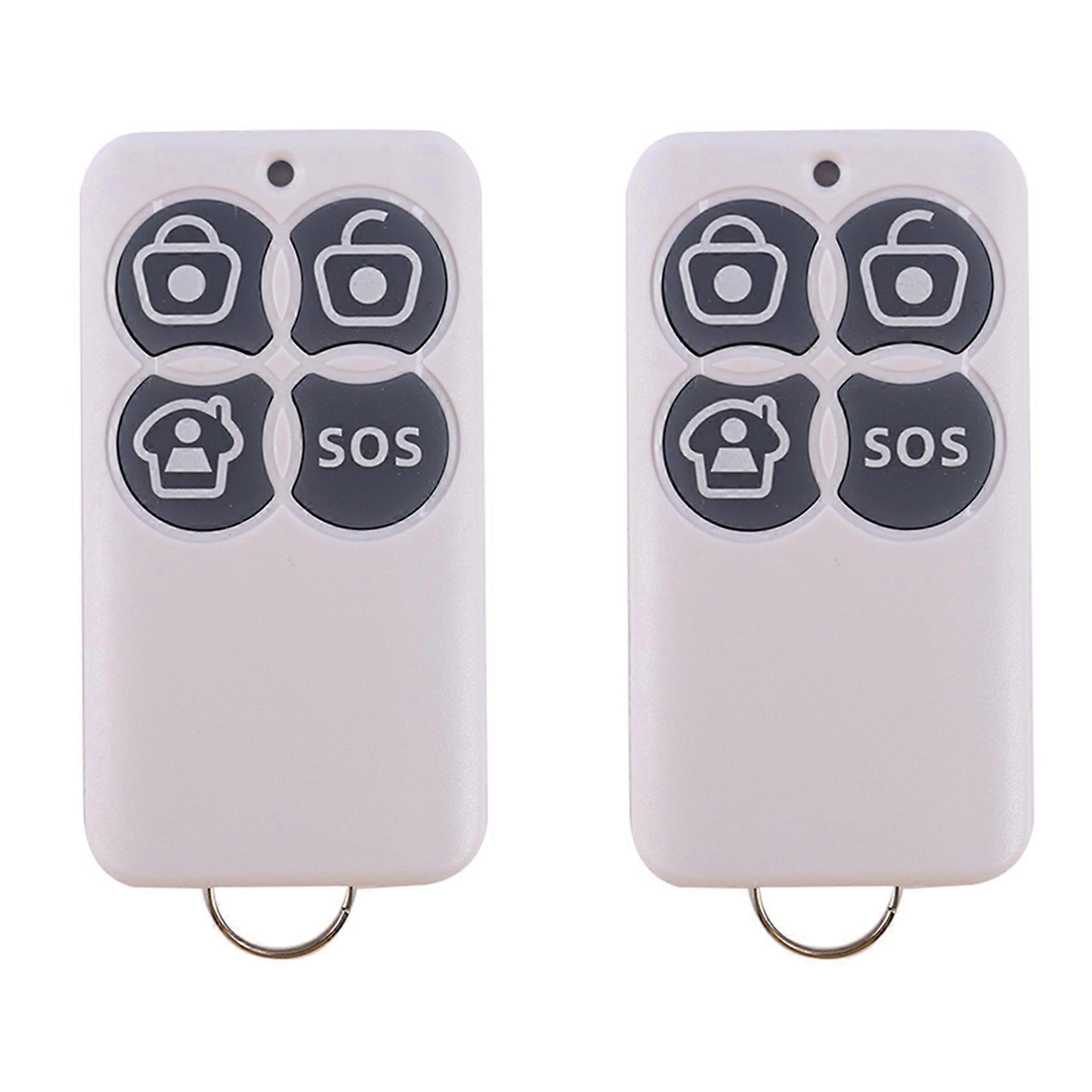 2X Rc22 Four-Button Remote Control Wireless Universal 100M Remote Control 433 Frequency Keyless Entry Remote Control