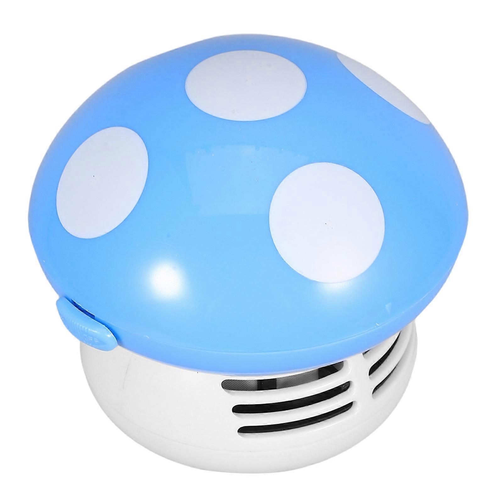 Mini Cleaner Tabletop Vacuum Cleaner for Cleaning Blue Portable Device