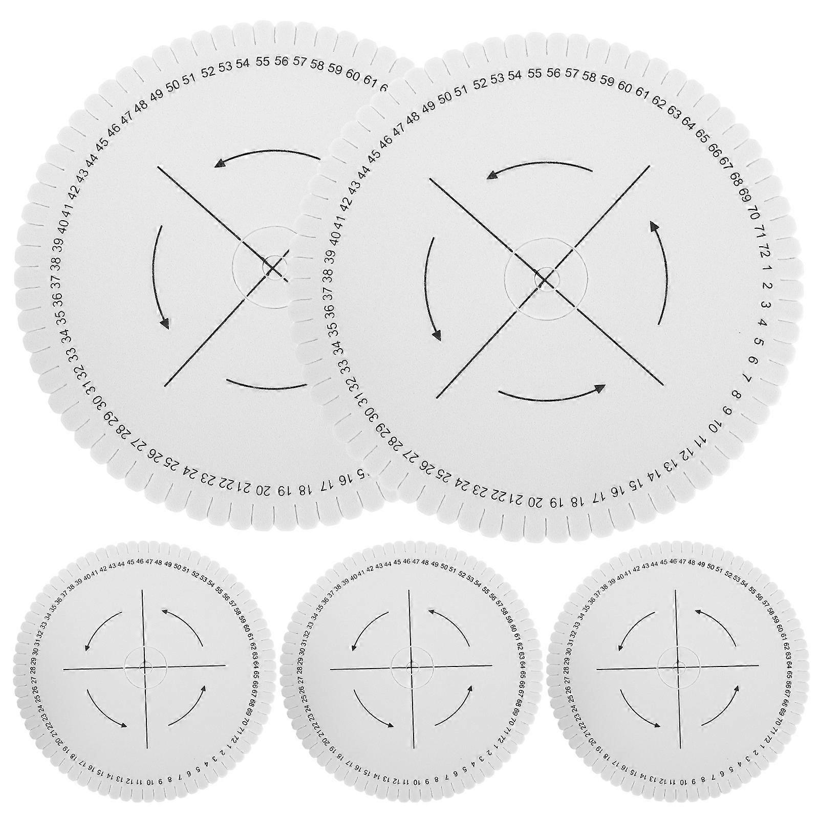 String Bracelet Plate Braiding Tool for DIY Use 10Pcs Handcraft Set