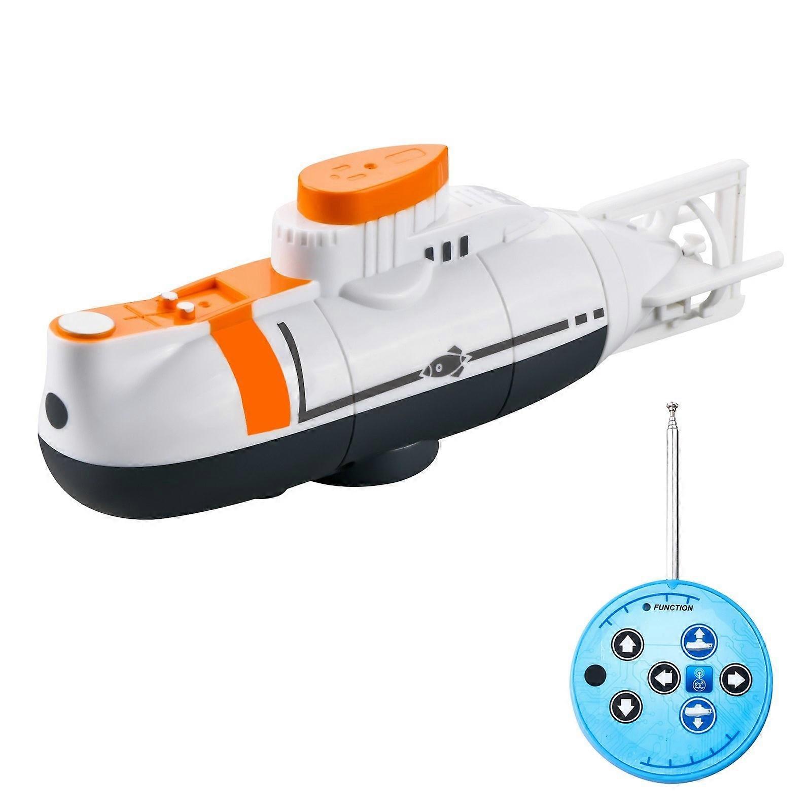 Mini RC Submarine Remote Control Boat Waterproof Diving Toy