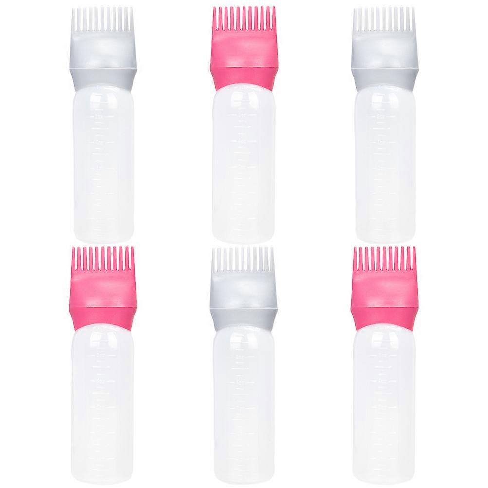 Hair Dye Root Comb Applicator Bottle for Home Use 24Pcs Pack