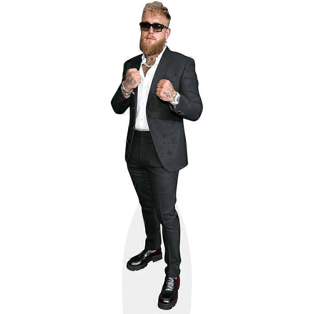 Jake Paul (Suit) Cardboard Cutout (lifesize OR mini size). Standee. Stand Up.