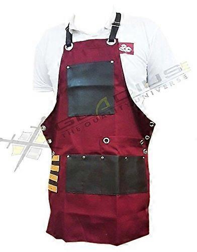 Hair Cutting Cape and Barber Apron Zebra Print Waterproof Full Coverage with Adjustable Pockets