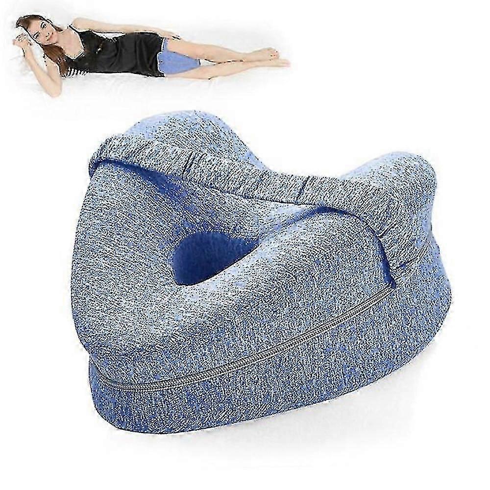 Shaped Sleeping For Legs Wedge Cushion With Knee Sciatica Pads Cushion