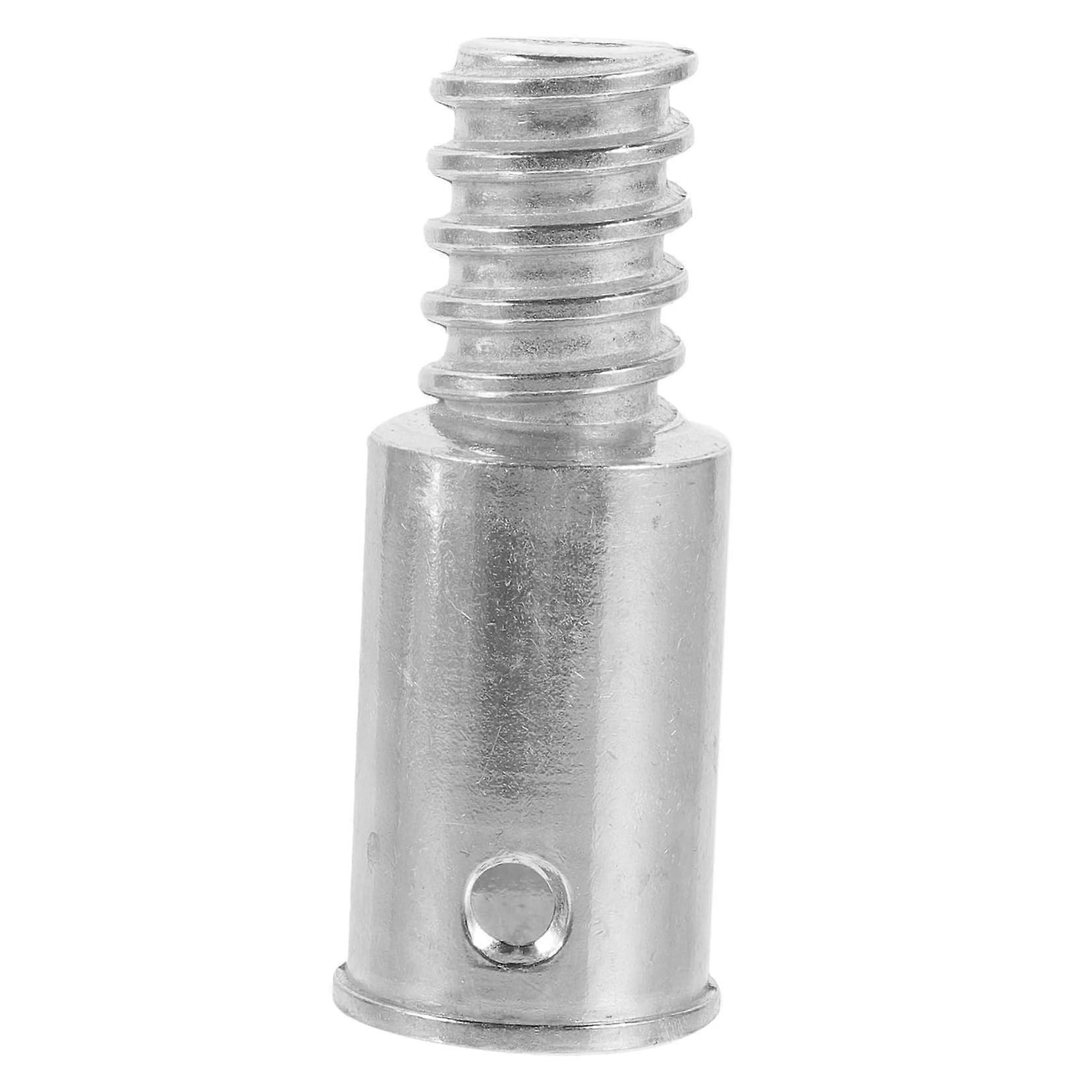 Broom Handle Adapter with Secure Threaded Connection for Mop and Cleaning Tools, Universal Fit