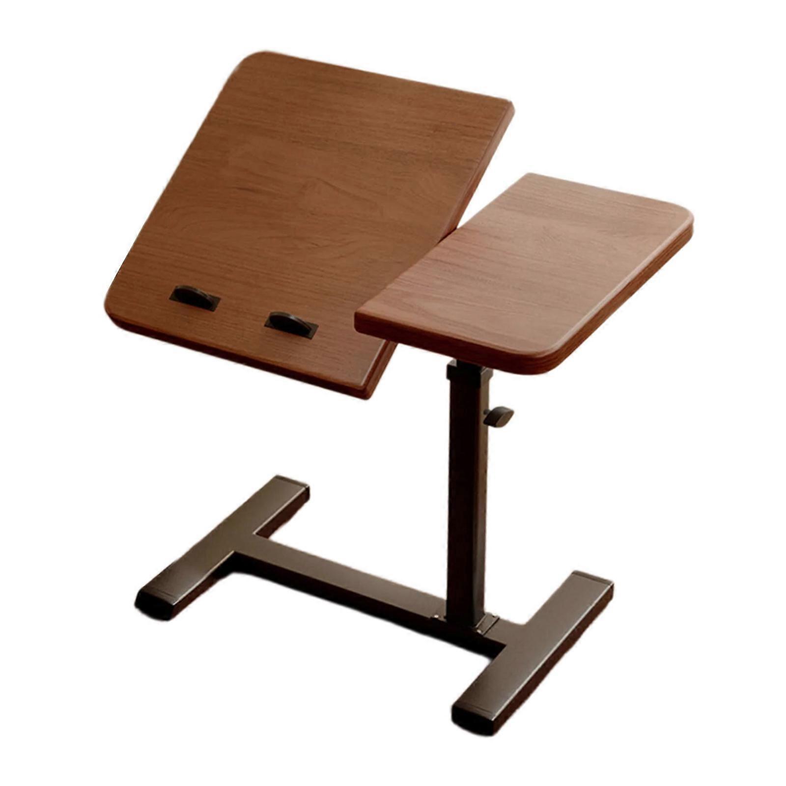 Space Saving Flips Over Table Height Adjustable Folding Design Sturdy Frame for Efficient Room Organization Multicolor