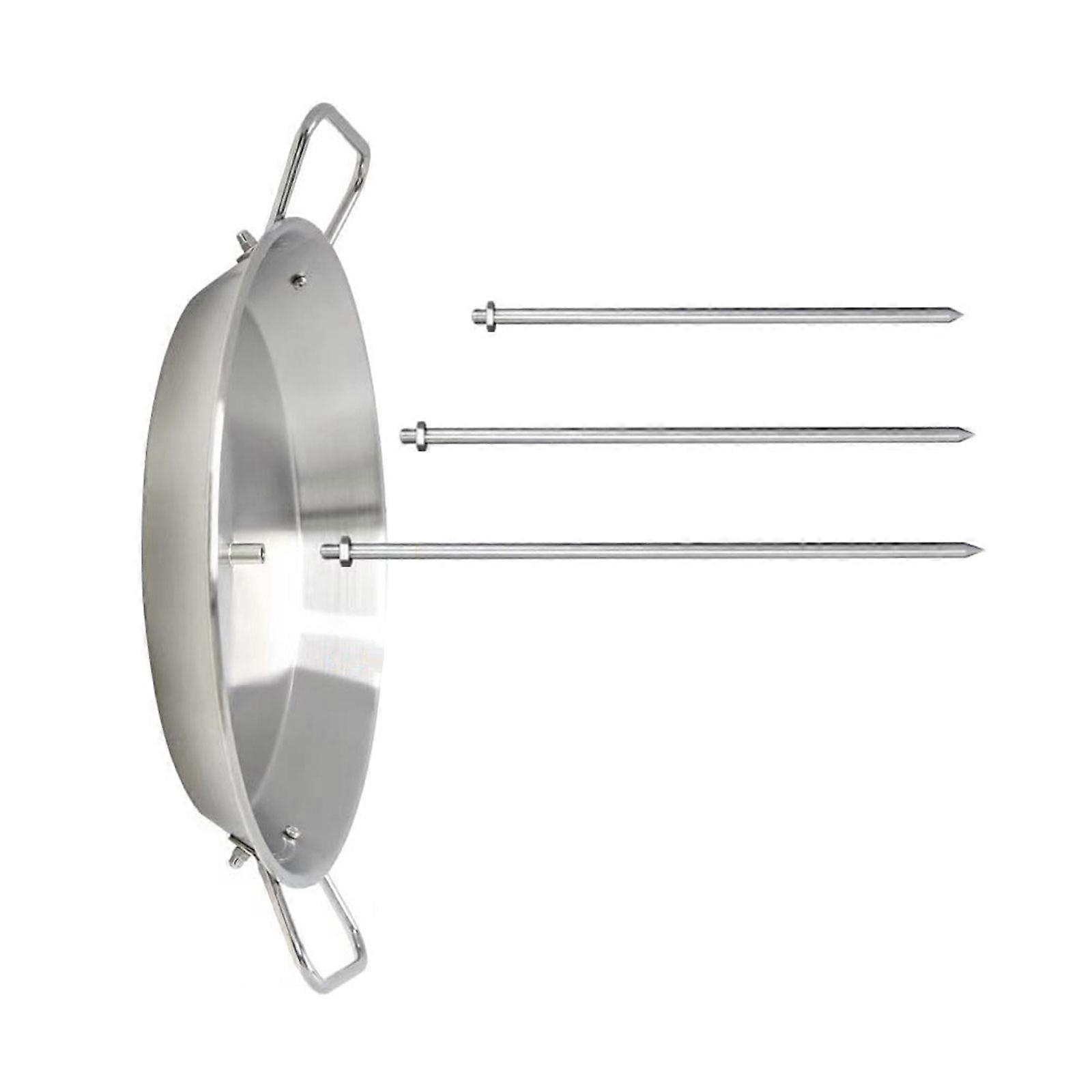 Support vertical pour brochettes de barbecue avec poignée, multicolore