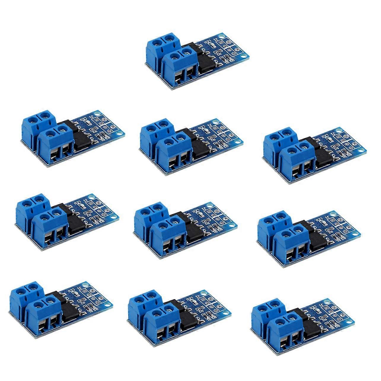 10pcs Power MOSFET Motor Driver Module with PWM Support for LED and DC Motor Control
