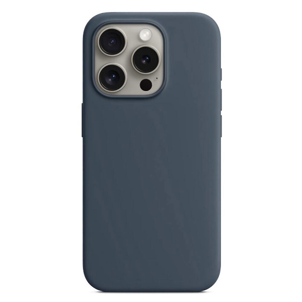 For iPhone 15 Pro Max Case Protective Liquid Silicone Phone Back Cover