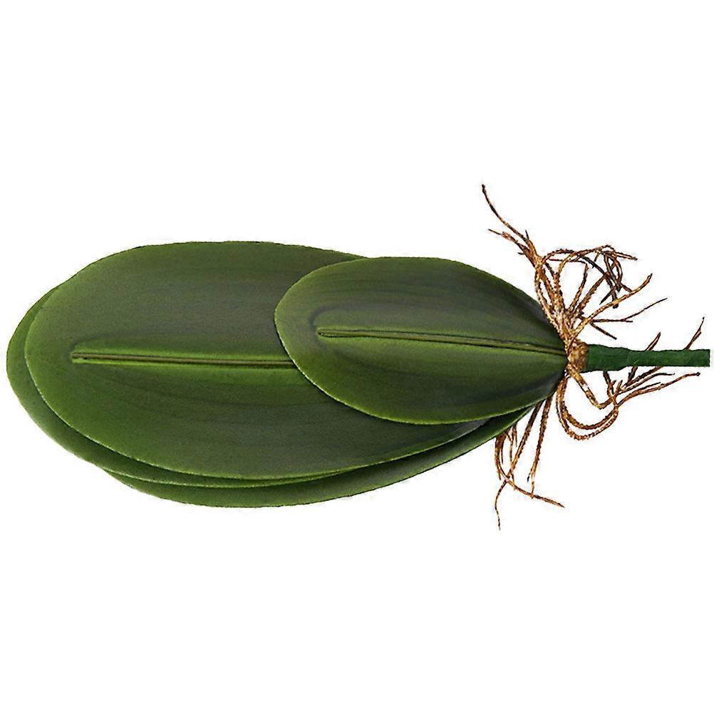 Simulation Leaves for Decoration Use with Artificial Phalaenopsis Leaf