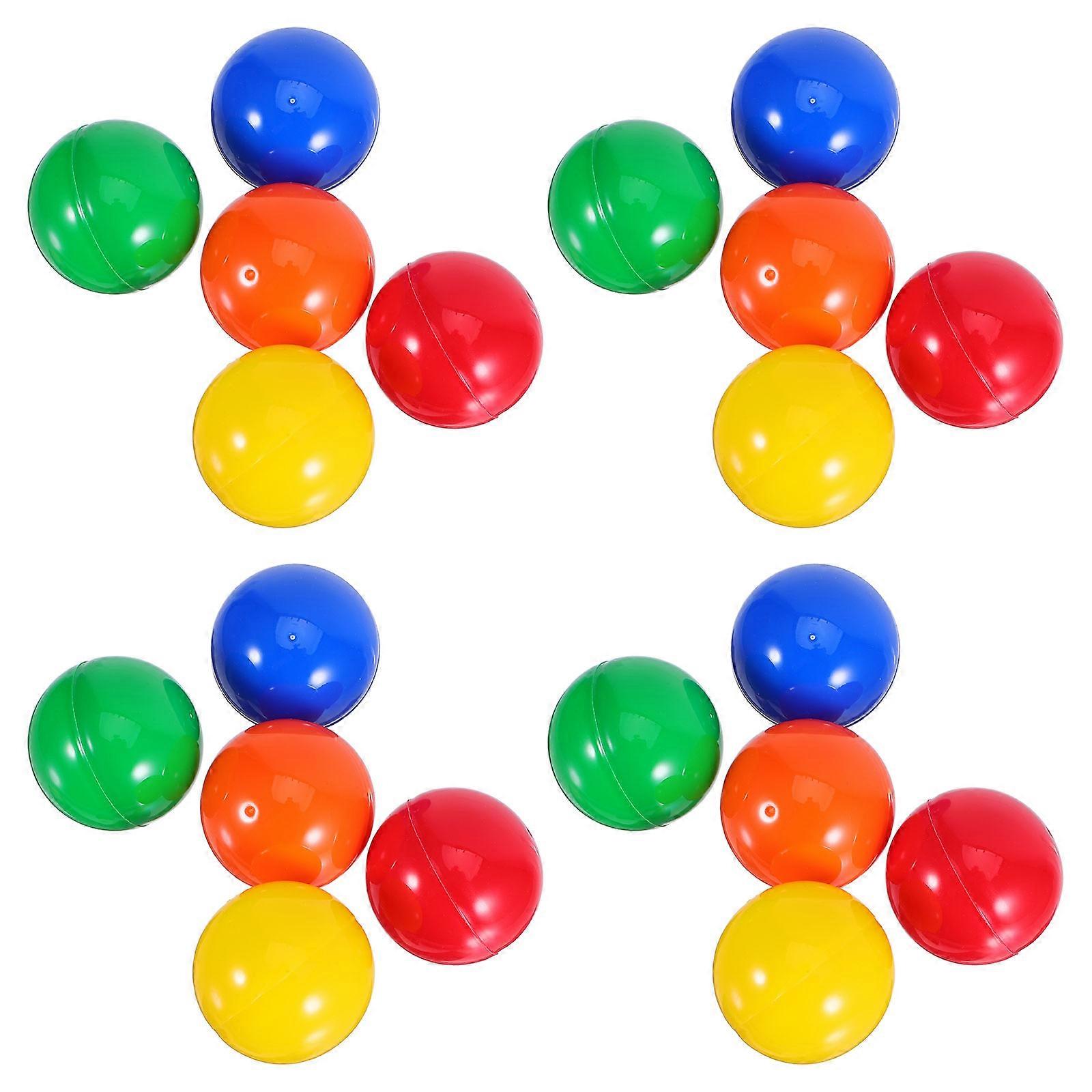 Openable Raffle Balls Balls Assorted Prop For Adults 100Pcs