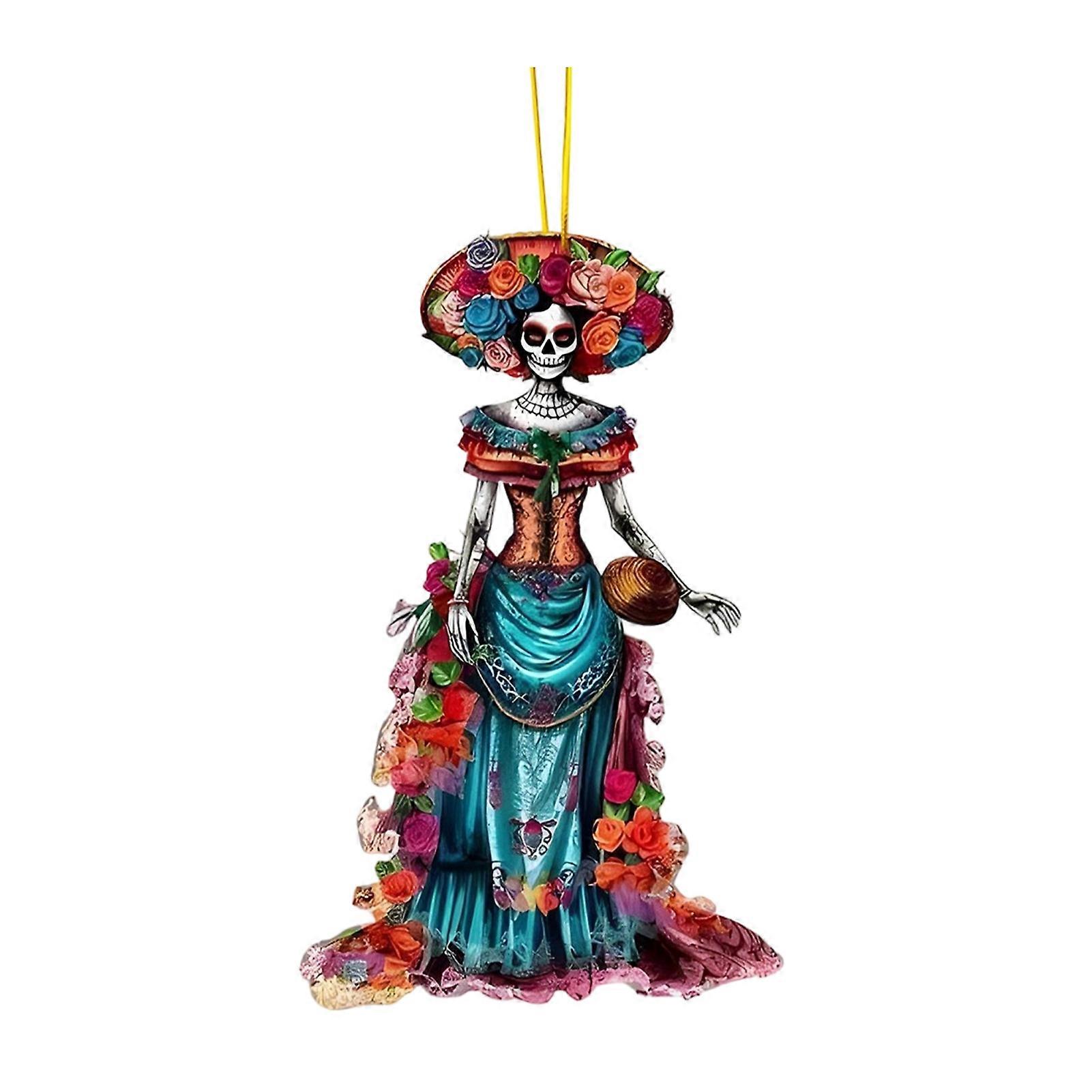 Auto Halloween Accessory Skeleton Wedding Pendant