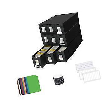 Elegant Card Display Box Gaming Card Storage Container Box For Board Game Card Collection Organizing Accessories Multicolor