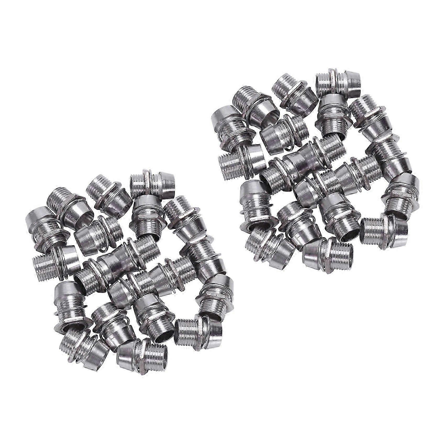 40 Pcs Copper 5mm Light Emitting Diode LED Holder Mount Panel Display