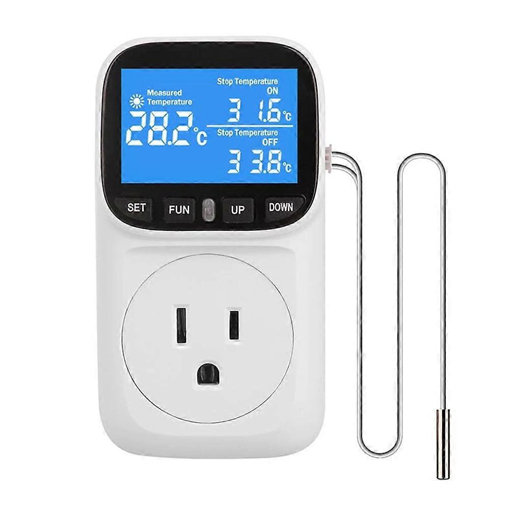 Digital display smart thermostat socket Temperature Controller Outlet Socket110V