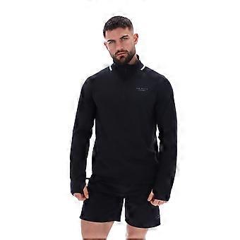 Ted Baker RORY TBMTTA256 Polyester Herren-Sport-T-Shirts, Schwarz