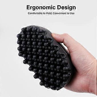 Brush Afro Curling Hair Comb Twisted Rubber Braid Styling Dreadlocks Washable