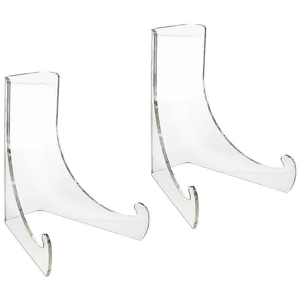 Acrylic Display Stand Versatile Showcase Rack for Display 8Pcs Transparent