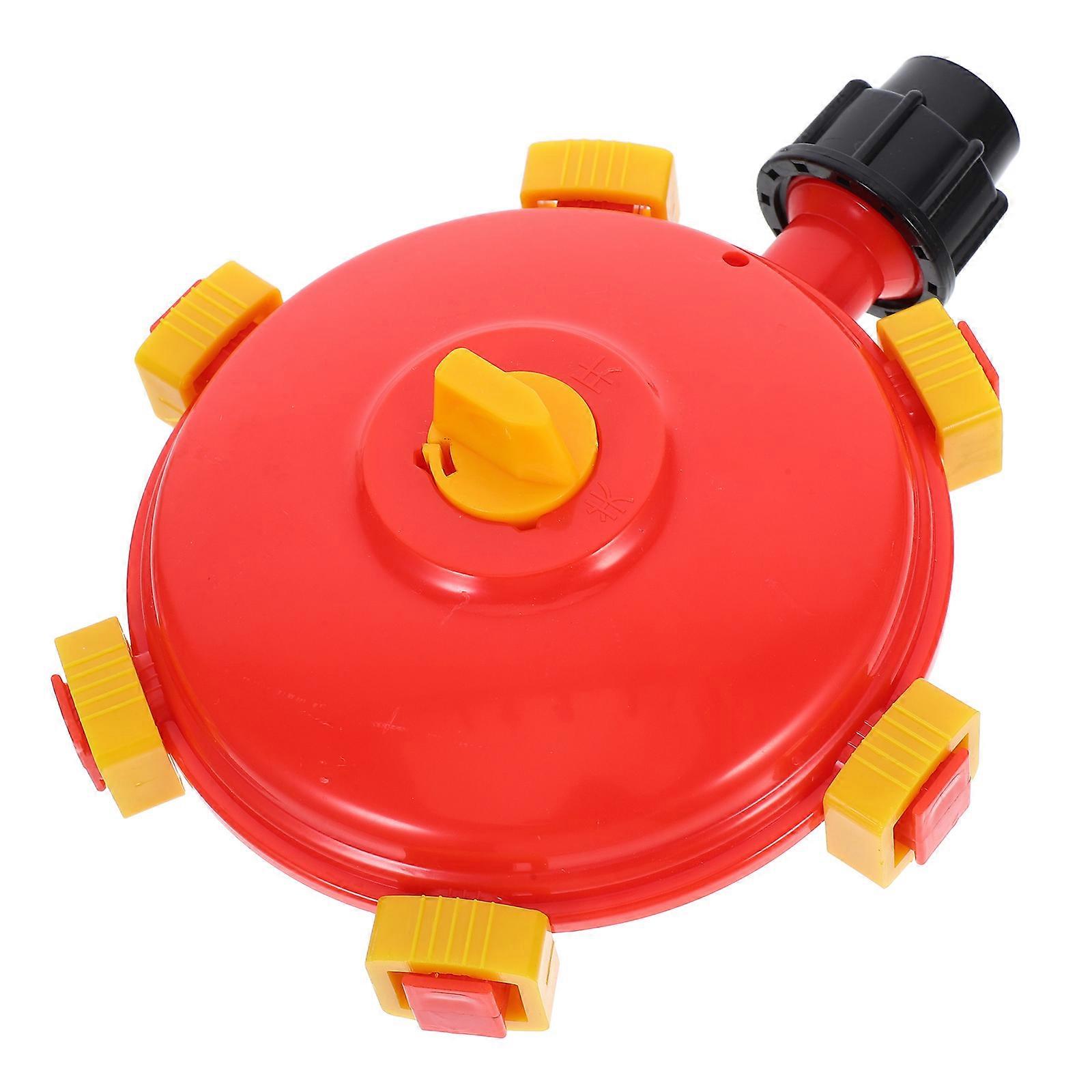 Pig Water Level Controller for Waterer Cleaner Tool Plastic Red