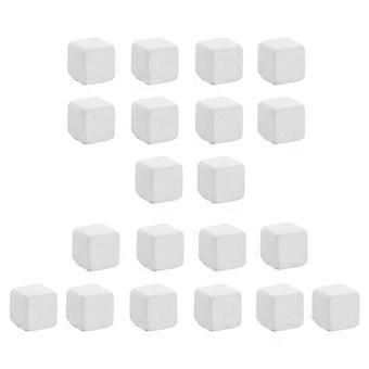 24pcs Reptile Tank Substrate Calcium Cubes Natural Calcium Mineral for Tortoise