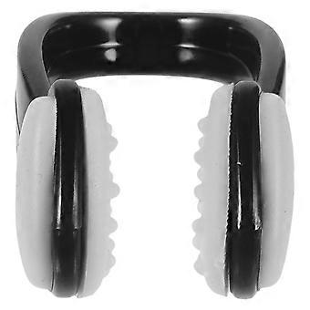 Swim Nose Clips Black Silicone for Swimming Use 4Pcs Nose Clips for Kids