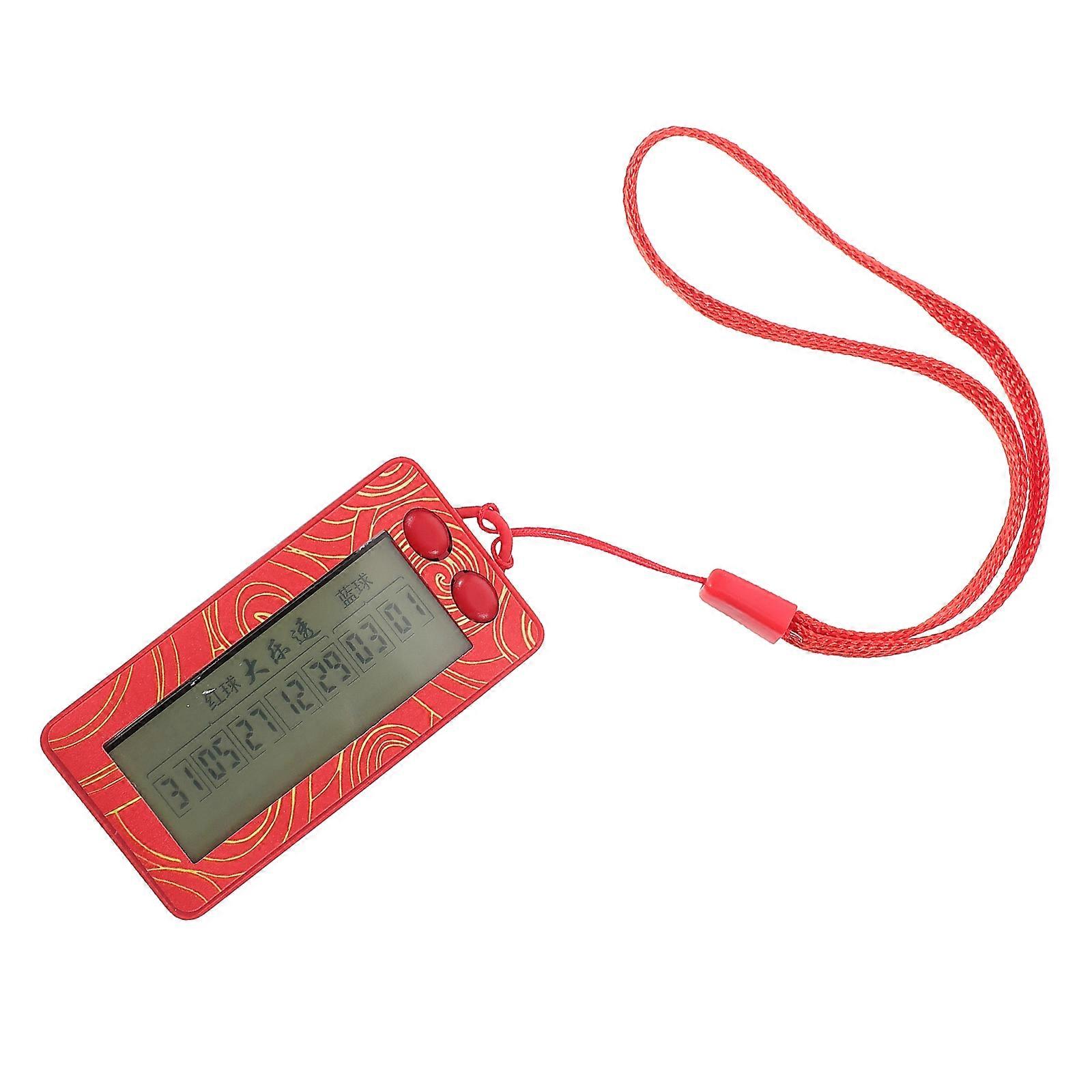 Mini Portable Number Picker Probability Double Picker Machine