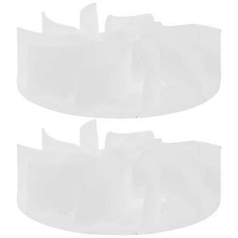 Mini Plastic Hair Dryer Fan for Motor Fan Replacement 2Pcs