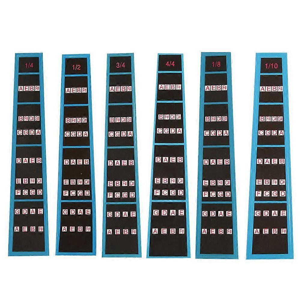 Label Sticker for Violin Fingerboard Learning Use 1