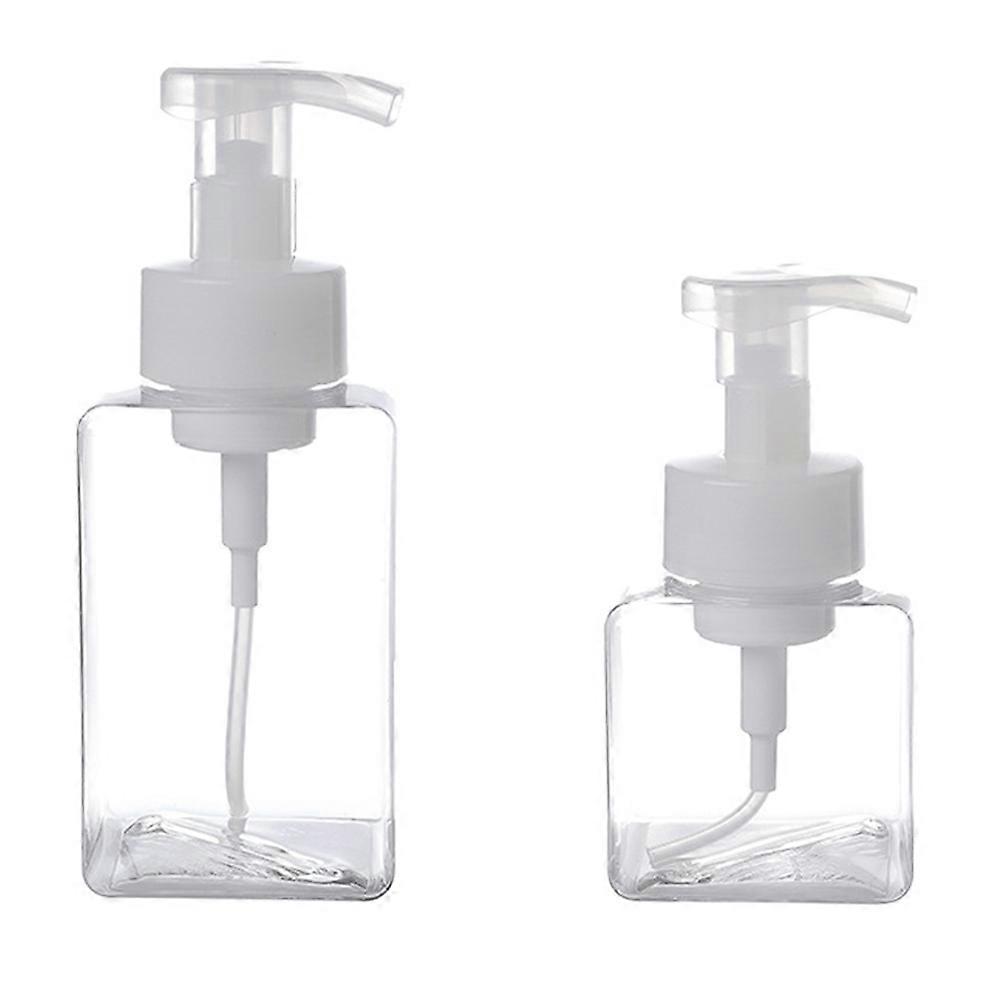 Dispense Empty Bottle for Foaming Function 2Pcs White Pumps