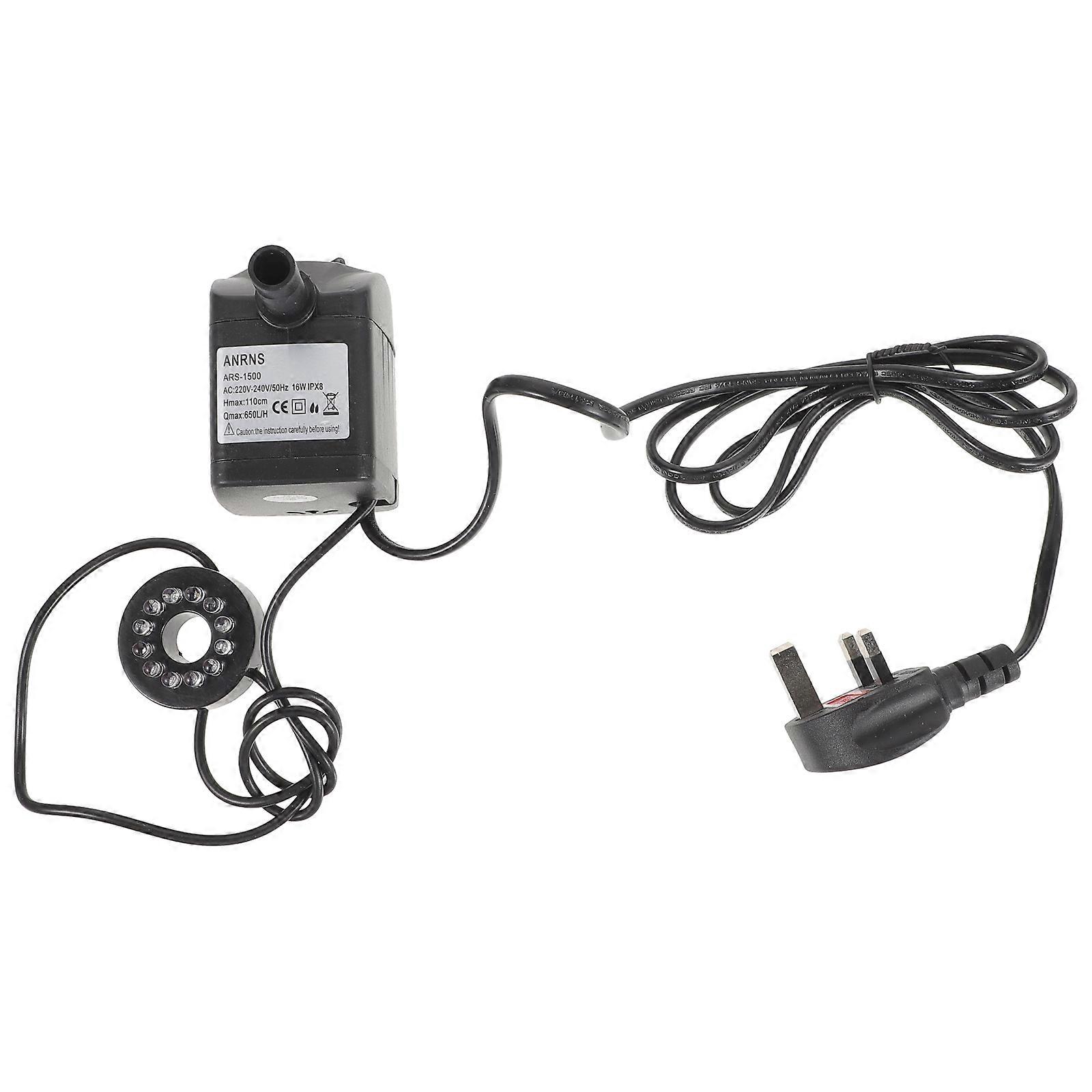 Circulation Water Pump Adjustable Flow Submersible Pump for Hydroponics