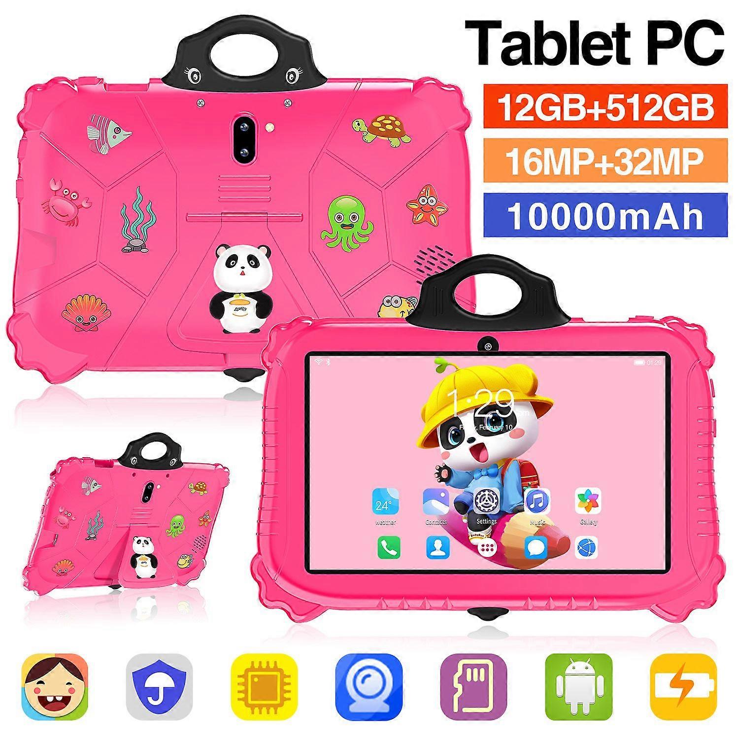 7.1-Inch Panda Tablet  Android Learning Tablet For Children