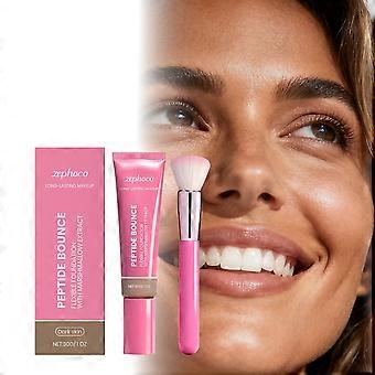 zephoco This Light And Long-Lasting Foundation For Dark Skin Tones Moisturizes, Nourishes And Brightens The Skin, Creating A Matte And Clear Makeup Lo