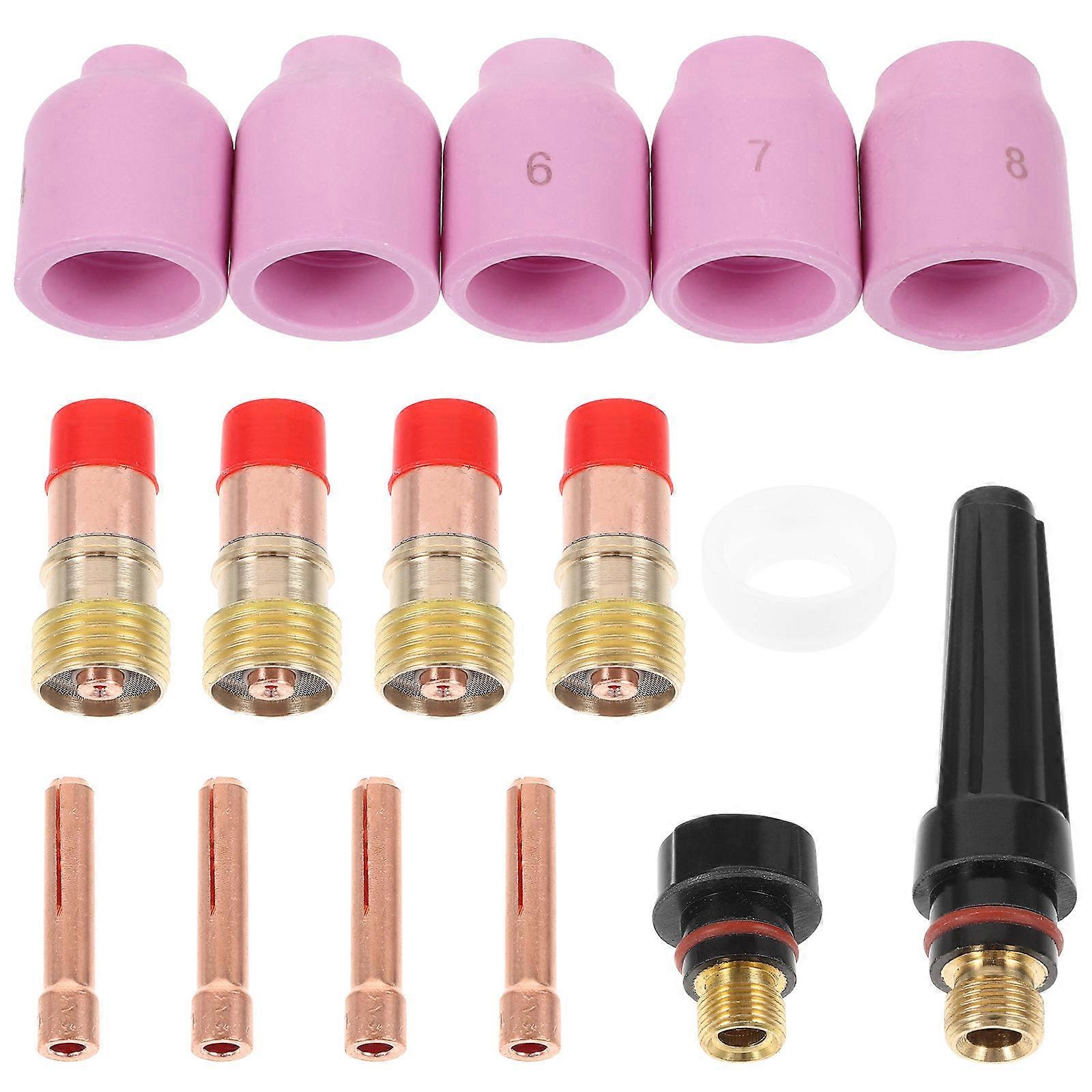 Welding Torch Consumables Accessories Welding Cups for 4Sets Kit