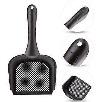 Cat Litter Scoop with Small Holes, PVC Pet Litter Shovel for Easy Sifting