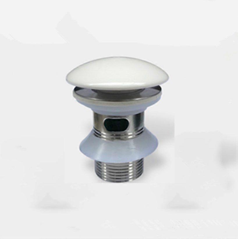 With overflow for washbasins and basins drain set