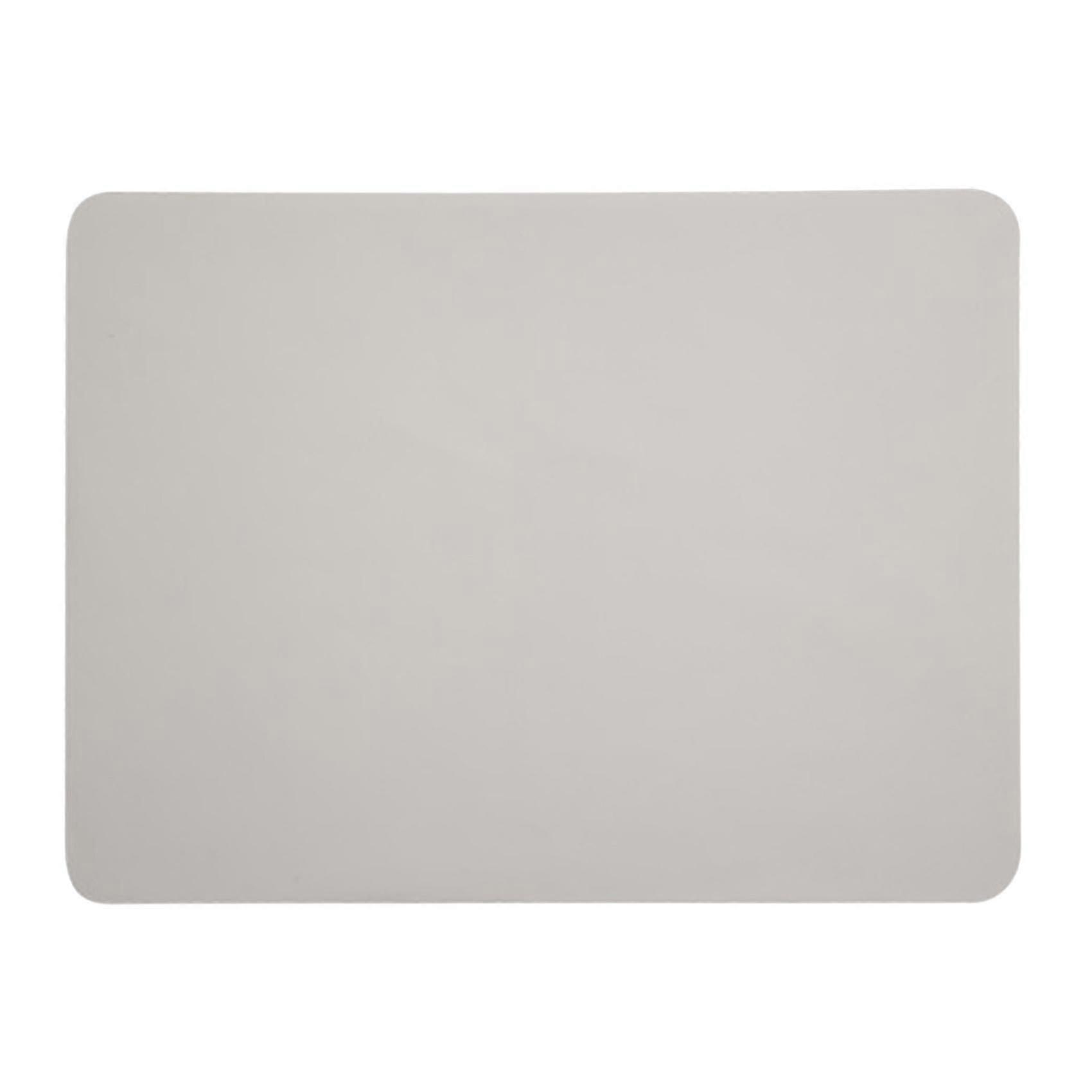 Simple Silicone Placemats Wipeable Non-slip Dinner Mats,light Gray