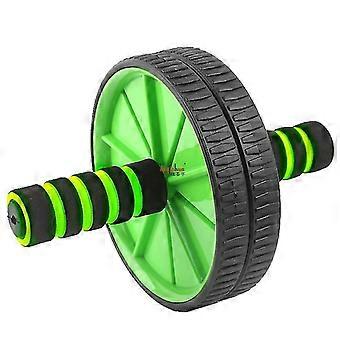 Ab Roller - Slip-resistant Ab Wheel For Home Gym, Abdominal Fitness And Core Workout, Dual Wheel For Abs Toning And Muscle Strength(green)