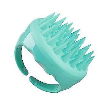 Silicone Cheveux Cuir Chevelu Masseur Shampooing Brosse Tête Scrubber