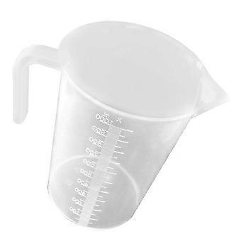 Measuring Cup | White PP Measuring Cup for Fish Tank Feeding | 1Pcs Aquarium Supplies