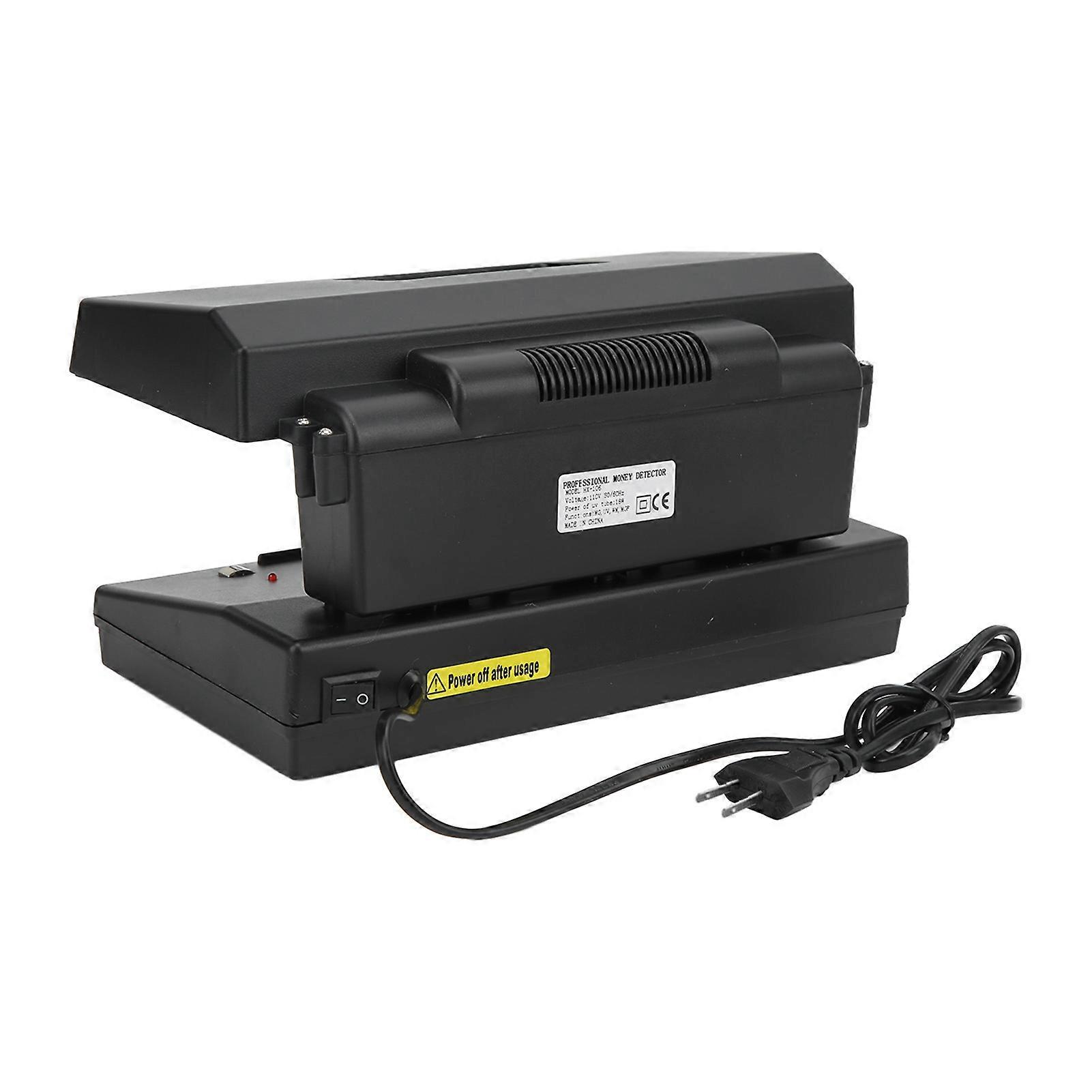 Counterfeit Bill Detector Simple Convenient Practical Sturdy Durable Efficient Money CheckerUS Plug 110V