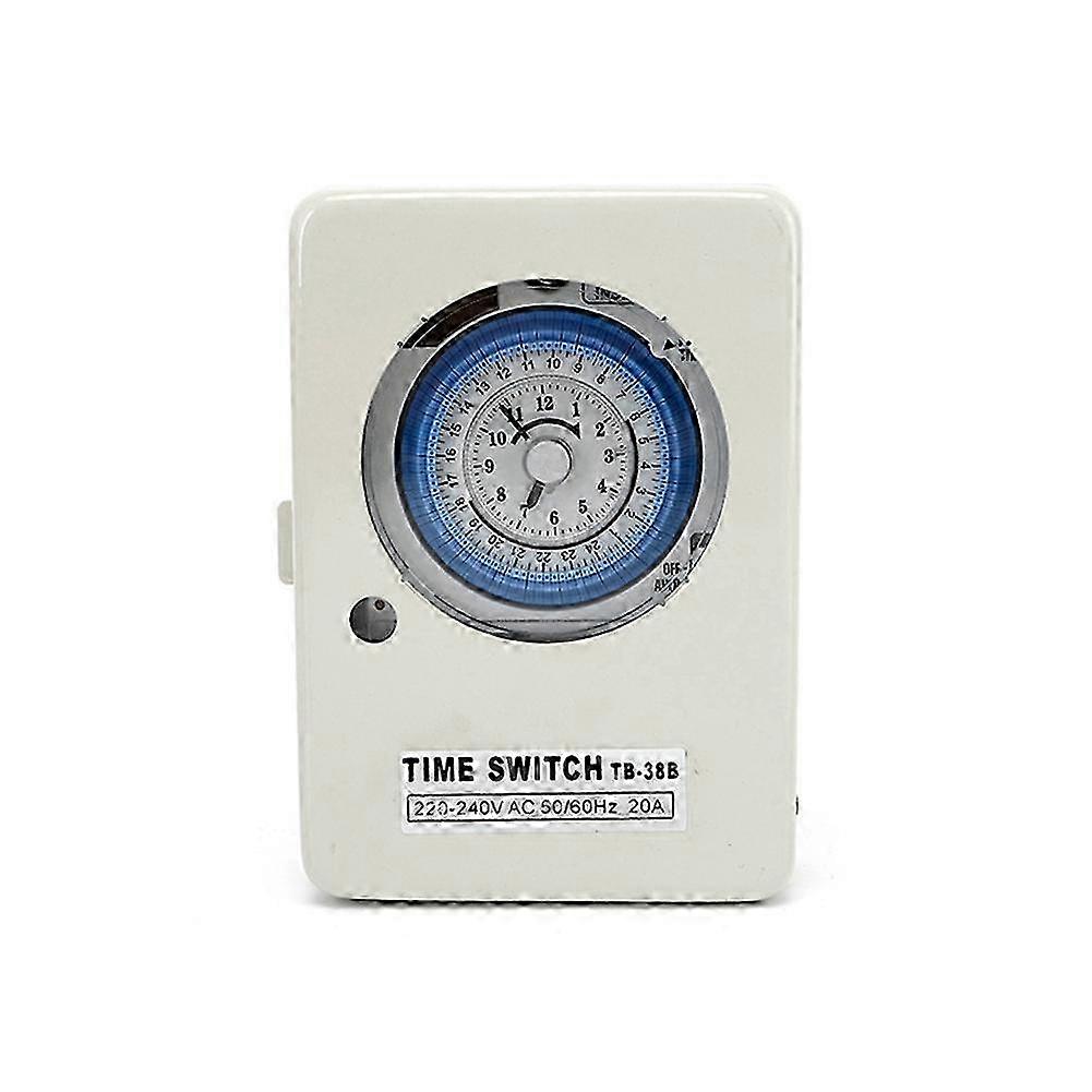 TB-38B Microcomputer Rail-Type Household 220V Time-Controlled Switch Time Timing Switch Mechanical Timer