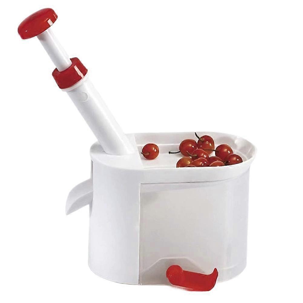 Cherry Pitter Spring-Action Fruit Corer with Detachable Design