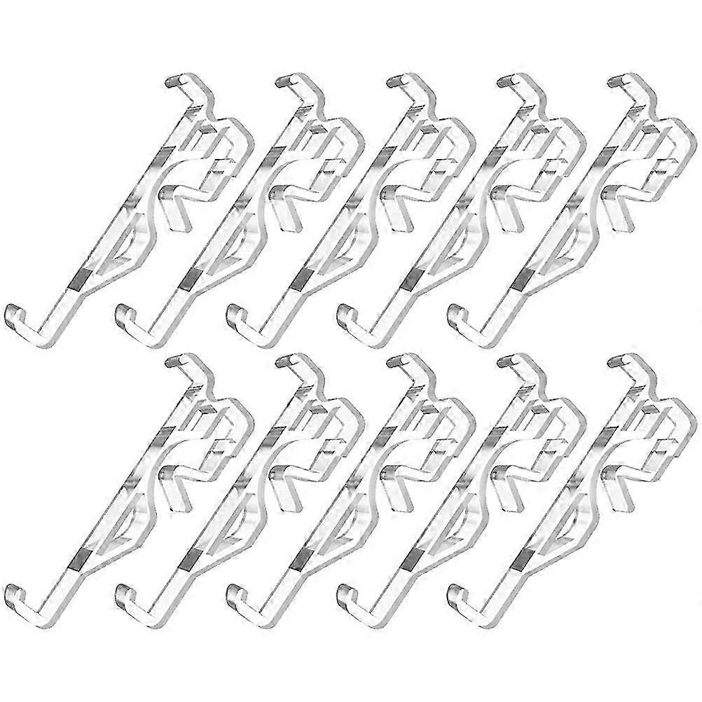 10pcs Replaceable Valance Clips Plastic Blind Clips Household Blind Clamps Blind Accessory