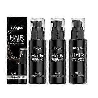 3X Hairfillup Hair Concealer Pen, Hair Fill Up Hair Concealer for Men, Waterproof Hair Refill Temporary Grey Concealer Spray, Sweatproof Root Cover