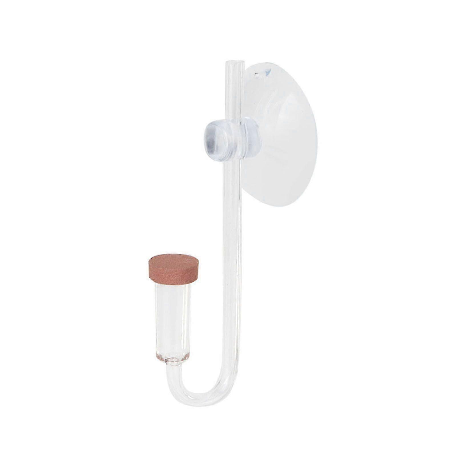 Clear Acrylic CO2 Diffuser Atomizer Bubble Counter for Aquarium Plants Water Grass