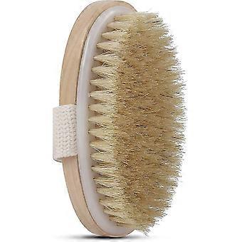 Dry Skin Body Brush - Improves Skin's Health and Beauty - Natural Bristle