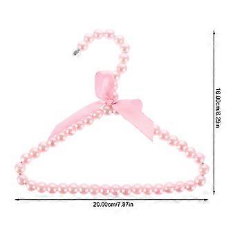 Nonslip Pet Clothes Hanger Pink Dog Coat Rack Household Use