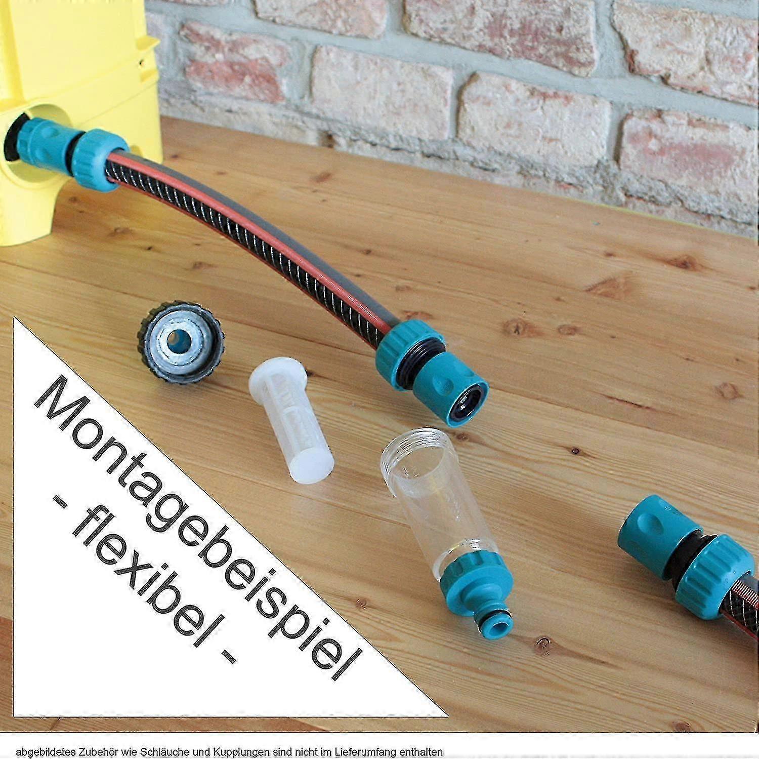 Waterfilter met insteekkoppelingen