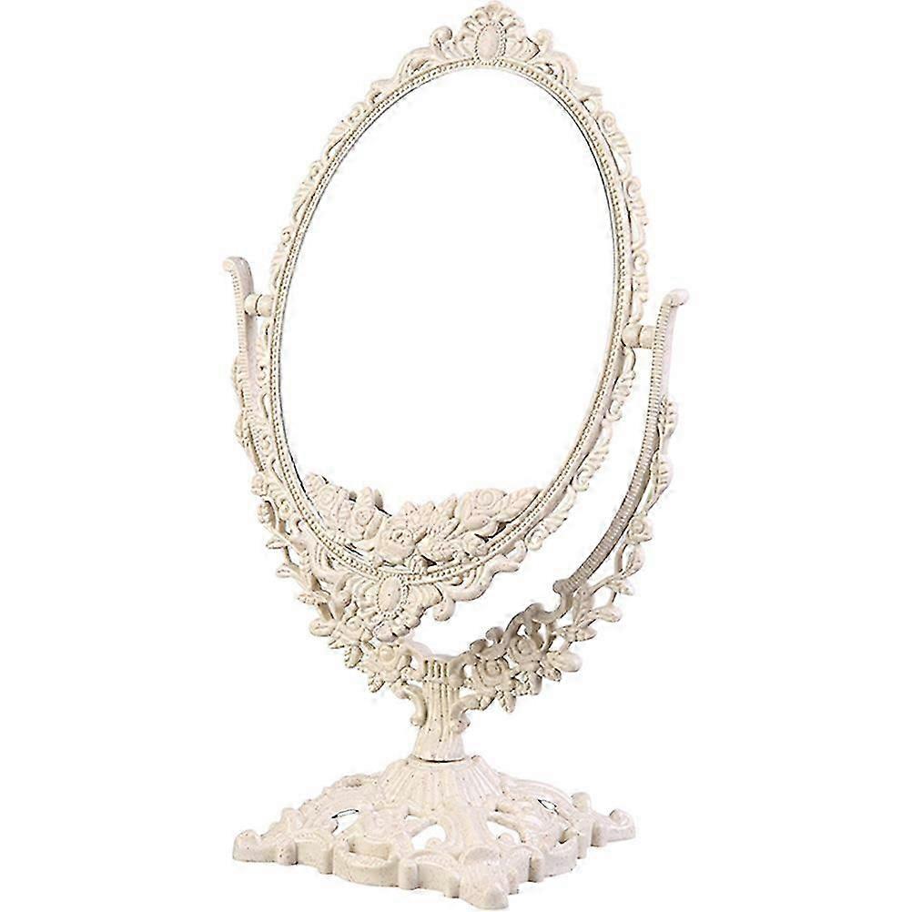 Makeup Mirror Elegant Desk Type Defined Reflection Durable